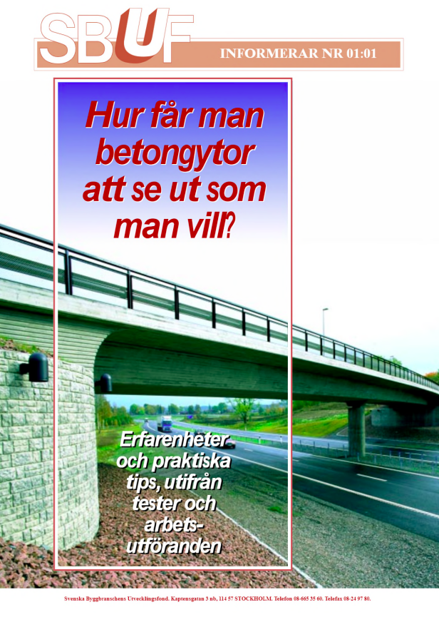 Concrete Surfaces - Swedish (SV)
