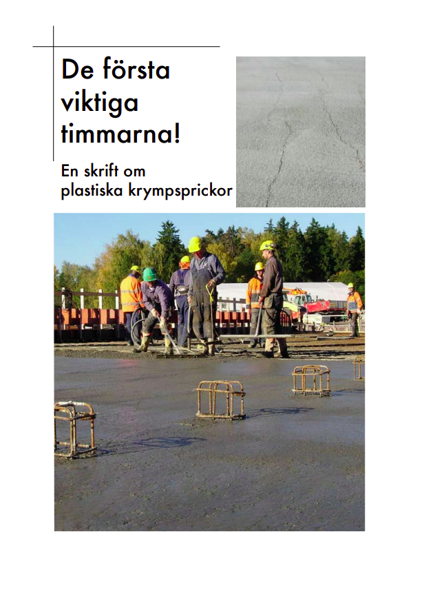 The First Critical Hours - Plastic Shrinkage Cracks (SV)